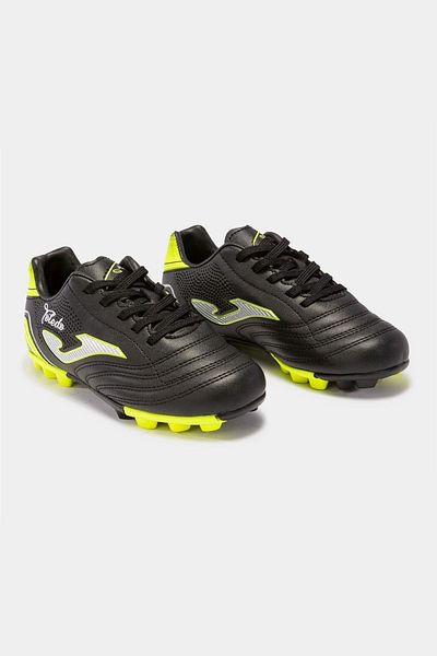 Joma Maxima 2301 - Černé a oranžové pánské polní boty Astroturf