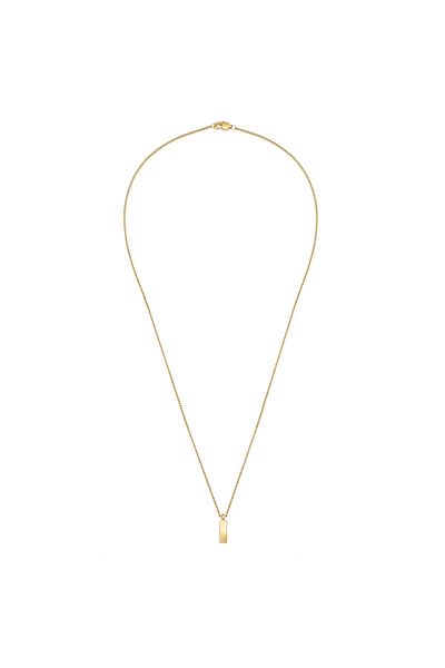 True Rebels Edelstahlhalskette Kette Mit Anhänger Edelstahl Gelbgold