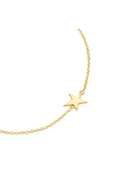 Glanzstücke München Silberarmband Armband Sterling Silber gelbgold