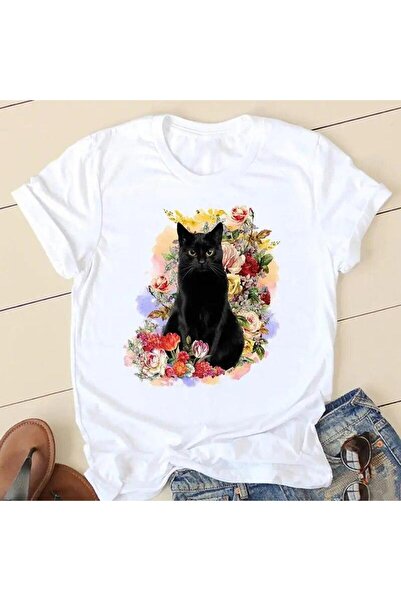 YUNAYT TRICOU CU DETALII IMPRIMATE DE DAMĂ