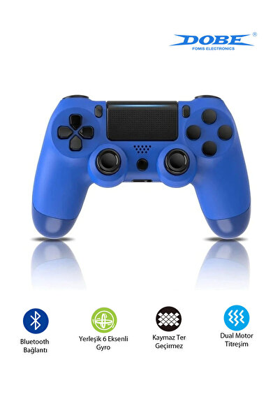 Dobe PS4-PC-Android BOX-Android-IOS Telefon Tablet Uyumlu Titreşimli Bluetoot...