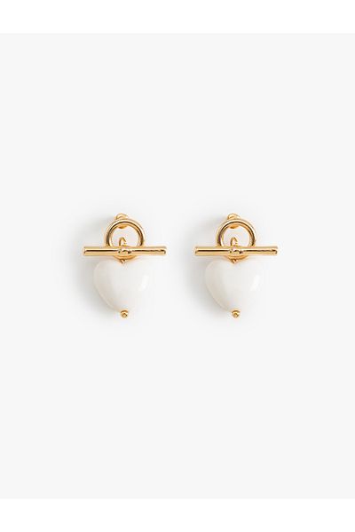 Koton Steel Mixed Heart Earrings