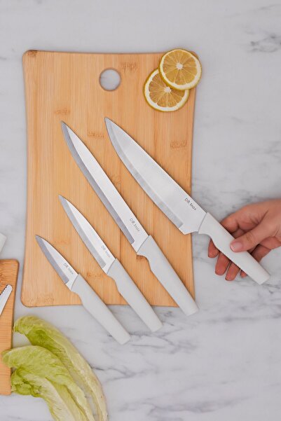 Dr. Inox Dr.Inox Bundle 10 Parça Bıçak Seti Krem
