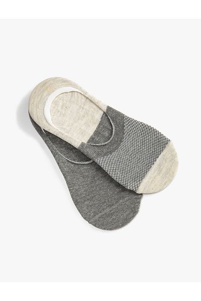 Koton Set of 2 Ballet Socks Patterned