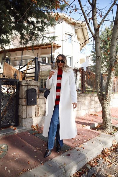 TANISA Brisk Tns-4115 Model Stamp Coat