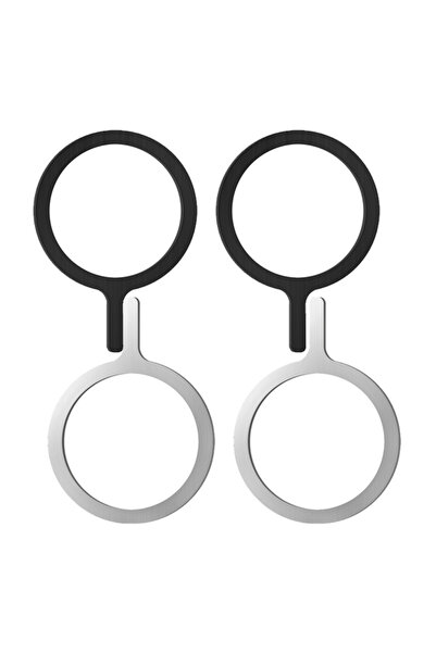 Choice شريطان معدنيان ذاتيان اللصق فضيان وأسودان، مصنوعان من صفائح حديدية، من...