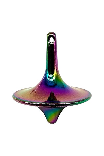 Choice Multicolor Hot Movie Totem Metal Gyro Silvery Hand Spinning Top Finger...