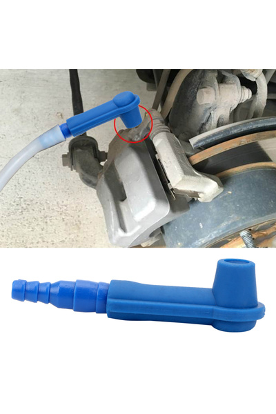 Choice Motorcycle Car Brake Bleeder Oil Bleeding Transfer Drained Kit Connect...