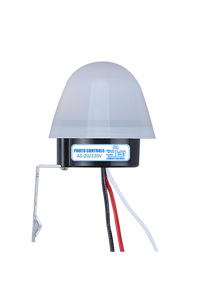 Aideepen Ac 220v As-20 Dc 12v Ac 110v 220v 10a Waterproof Sensitive Auto Photo Switch On/off Photocell Street