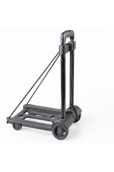 Choice 2 Rounds 2/4-wheeled Small Truck With Foldable Pull Rod, Portable Shopping Cart, Household Grocery C