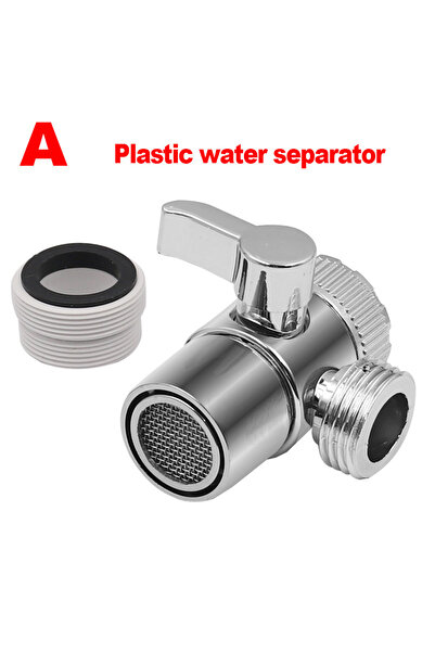 Choice محول صنبور بلاستيكي M22/M24 لموزع حوض المطبخ وصمام تحويل وموصل صنبور ا...