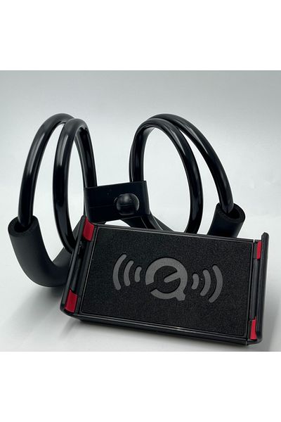 Choice Black 1pc, 360-degree Rotating Phone Stand, Desktop Live Streaming Tablet Stand, Lazy Collar Stand,