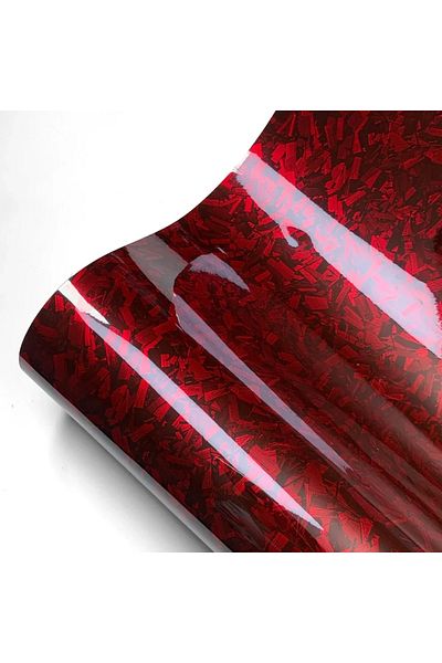 Choice 10cmx150cm Flower Carbon Red Carbon Fiber Vinyl Film Self Adhesive Auto Tuning Vinyl Wrap Glossy Bl