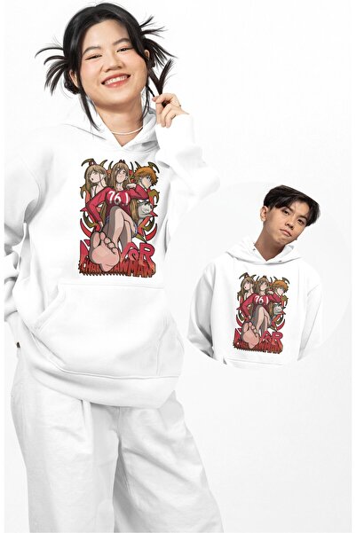 Fuddy Moda Унісекс CSW Power Team з принтом Oversize Світшот з капюшоном - Ch...