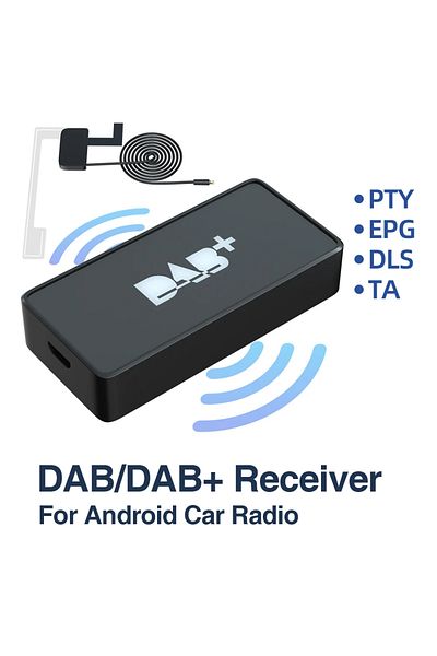 Choice Black Dab Antenna For Android Car Radio With Usb Adapter Gps Stereo Dab Receiver Player Automatic S