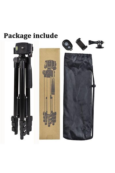 Nagnahz Package D Na-3120 Phone Tripod Stand 40inch Universal Photography For Gopro Iphone Samsung Xiaomi Hu