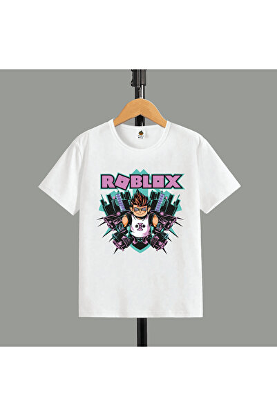 SVART WEAR Roblox Printed Premium Crew Neck Cotton Short Sleeve Kids and Teen...