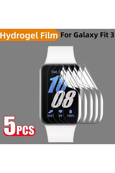 Choice 5pcs For Galaxy Fit 3 5pcs Hydrogel Film For Samsung Galaxy Fit 3 Hd Screen Protector Anti-scratch P