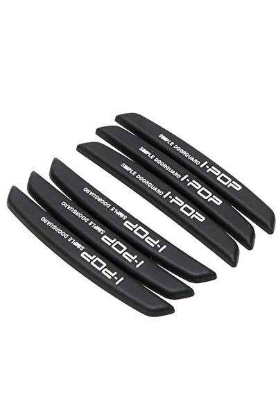 Choice black 6Pcs Auto Car Door Edge Protection Guards Buffer Trim Molding Pr...