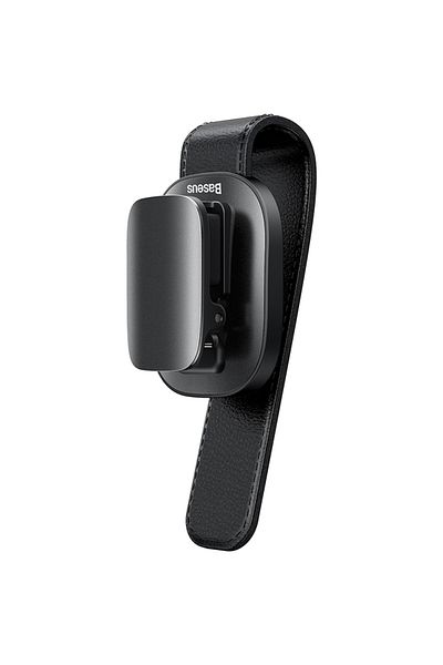 Baseus Black Clip Type Car Eyeglass Holder Glasses Storage Clip For Audi Bmw Auto Interior Organize