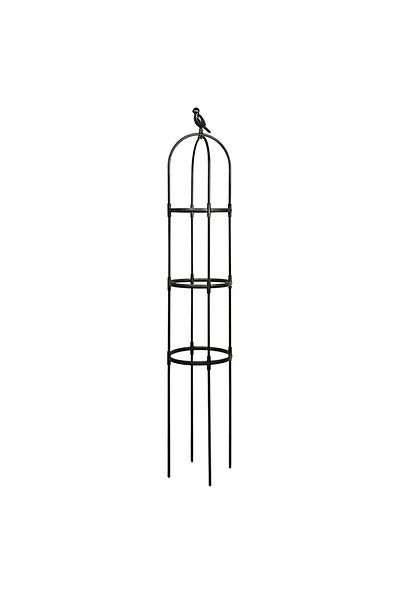 Choice 3 Floors Black 1set Climbing Plant Trellis Garden Support Cages For Flowers Plants Support Frame Tre