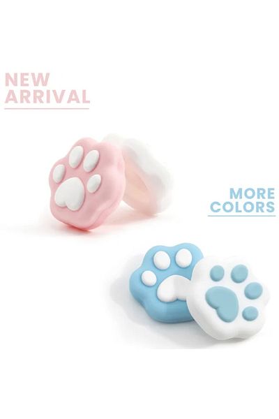 Choice 4pcs 4pcs/set Rubber Soft Analog Caps Protective Button Cover Case For Nintend Switch Oled Joycon Th