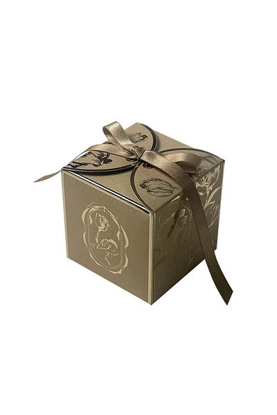 Choice 10pcs Champagne 10-400pcs/lot French Sugar Box Light Luxury Golden Candy Champagne Color Wedding Can