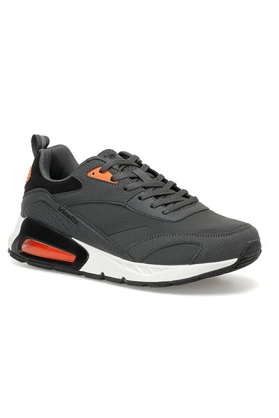 Kinetix 3W Evans Pu 3Pr Men's Sneakers Grey_Orange Grey-Orange