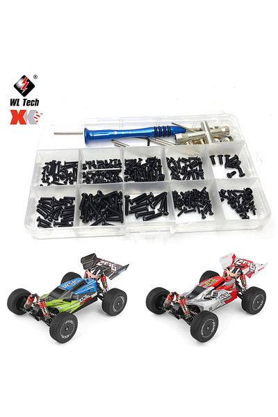 YSIDO M2 M2.5 M3 Screw Fastener Kit Cross Sleeve Hex Wrench Swing Arm Pin Screws WLtoys 144001 124016 1...