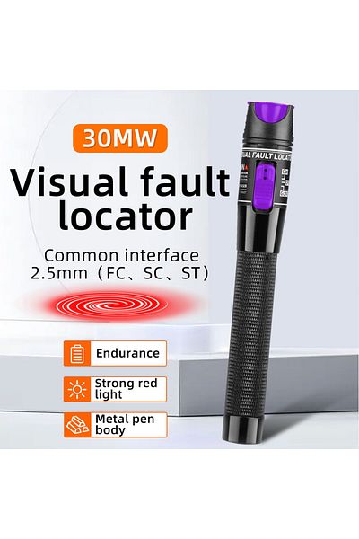 Choice 30mw New Design Red Laser Pointer 50mw Vfl Visual Fault Locator Fiber Optic Cable Tester 50mw Range