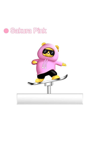 Choice زينة وحدة التحكم المركزية لسكوتر كارتوني لطيف على شكل دب من سبيكة معدن...