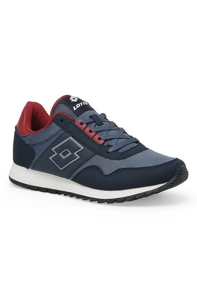 Lotto 3m Runner Plus Ii 3Fx Men's Sneakers - Navy Blue/Claret Red 40-45