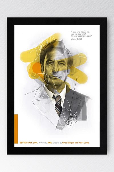 Saturn Pictură înrămată Better Call Saul - Pictură poster Saul Goodman