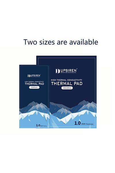 UPSIREN Size 85x45mm Thickness 1.0mm Graphics Card Cooling 15w/mk Thermal Pad Heat Dissipation Silic