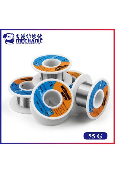 SUNSHINE 0.3mm Mechanic Hx-t100 Soldering Wire Mild Rosin Core 50g 0.3mm 0.4mm 0.5mm 0.6mm 0.8mm 1mm 1.2mm Fo