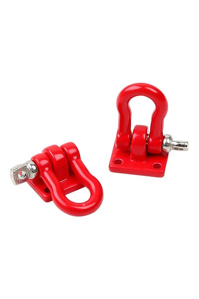 Choice 2pcs A Rs Rc Trailer Tow Hook Metal Accessories Upgrade For 1:10 Rc Crawler Car Redcat Gen8 Vs4-10