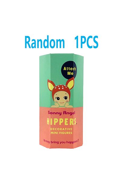 Choice A-1pcs Random Sonny Angel Blind Box Hippers Animal Series Anime Figures Ornaments Dolls Fans Desktop