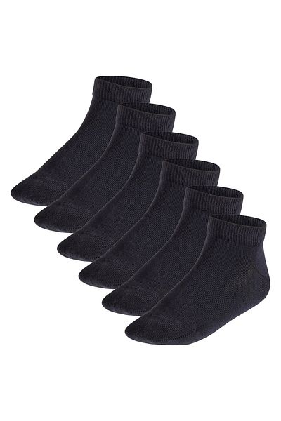 FALKE Kinder Sneakersocken, 6er Pack - Happy, Kurzsocken, einfarbig