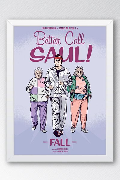 Saturn Pictură înrămată Better Call Saul - Pictură poster Saul Goodman