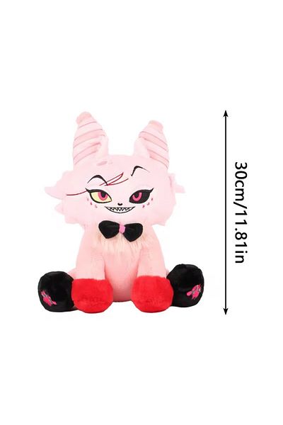 Choice Style E Hot Cat Plush Toy Funny Angel Dust Alastor Tv Fans Collecting Gift Cute Cotton Stuffed Plush