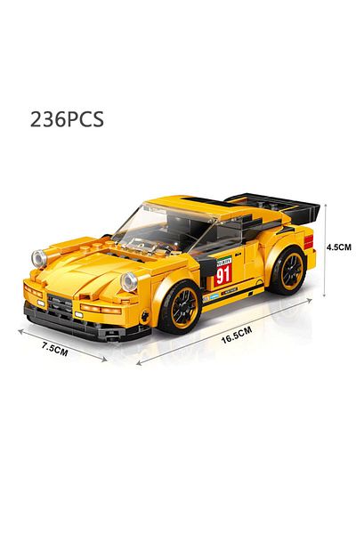 Choice 50008 236pcs City Speed Champion Technical Car Sports Racing Car Vehicle Racer Moc Building Blocks E