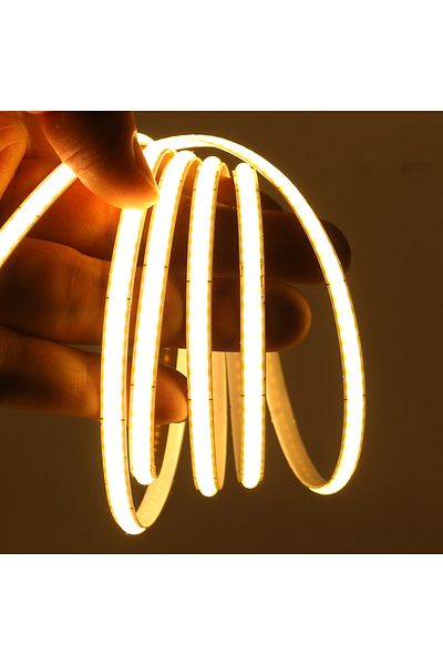 Choice 2m Width 5mm Warm White Dc 5v Usb Cob Strip 3mm 5mm 8mm White/pink/red/white/yellow/yellow/ice Blue/