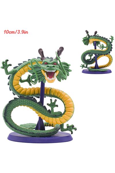 Choice No Box 10cm Dragon Ball Z Cyan Dragon Handmade Figure Dbz Shenron Anime Collection Decoration Model