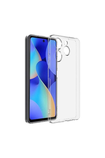 Zebana Tecno Spark 20C Compatible Case Zebana Transparent Soft Silicone Case ...