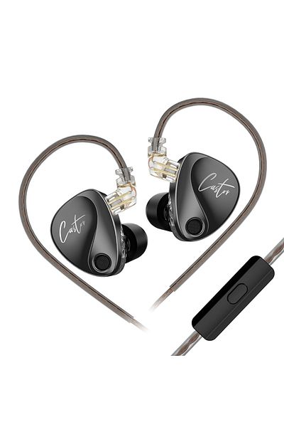 KZ Improved Bass Mic New Castor In Ear Hifi Earphone 2dd Dynamic High-end Tunable Balanced Armature
