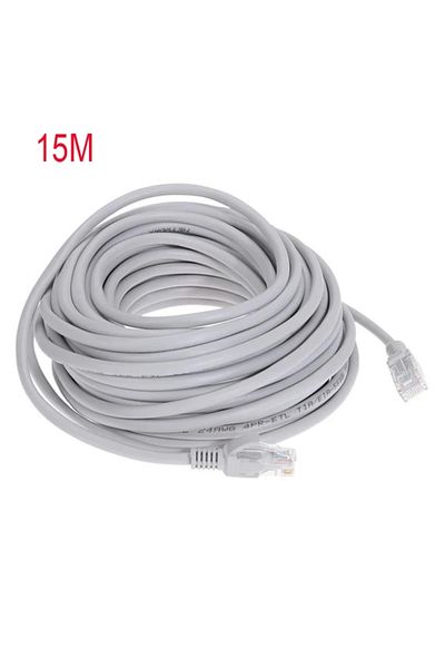 OLOEY 15 متر كابل إيثرنت دي ألتا فيلوسيداد Cat5e Rj45 كابل دي ريد لان إنروتادور دي أوردينادور تصحيح الحبل،