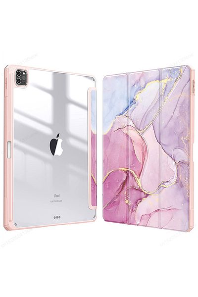 Choice جراب رخامي لامع لجهاز iPad من الجيل العاشر A16 11th 10 10th 10.2 9th 8th 7th 9.7 5th 6th C