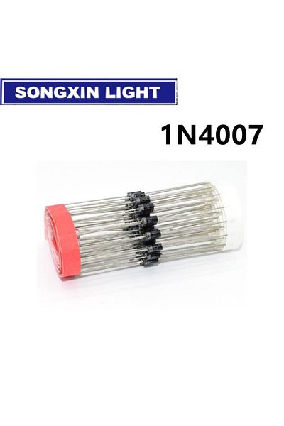 Choice 100PCS 1N4007 4007 1A 1000V DO-41 High quality Rectifier Diode IN4007 1n4007