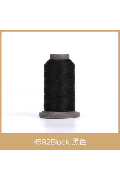Choice 0.45mm-120m Black-1spool WUTA 70-120m Round Waxed Thread Repair Cord String Polyester Hand Sewing Li