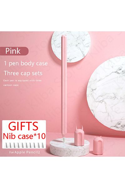 Choice For Pencil 2 Pink For Apple Pencil 2/1 Case For Ipad Tablet Touch Pen Stylus Cartoon Protective Slee